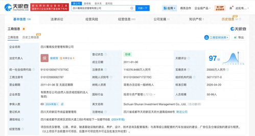 四川蜀南投資注冊資本增至11.6億元，聚焦技術(shù)咨詢業(yè)務(wù)新布局